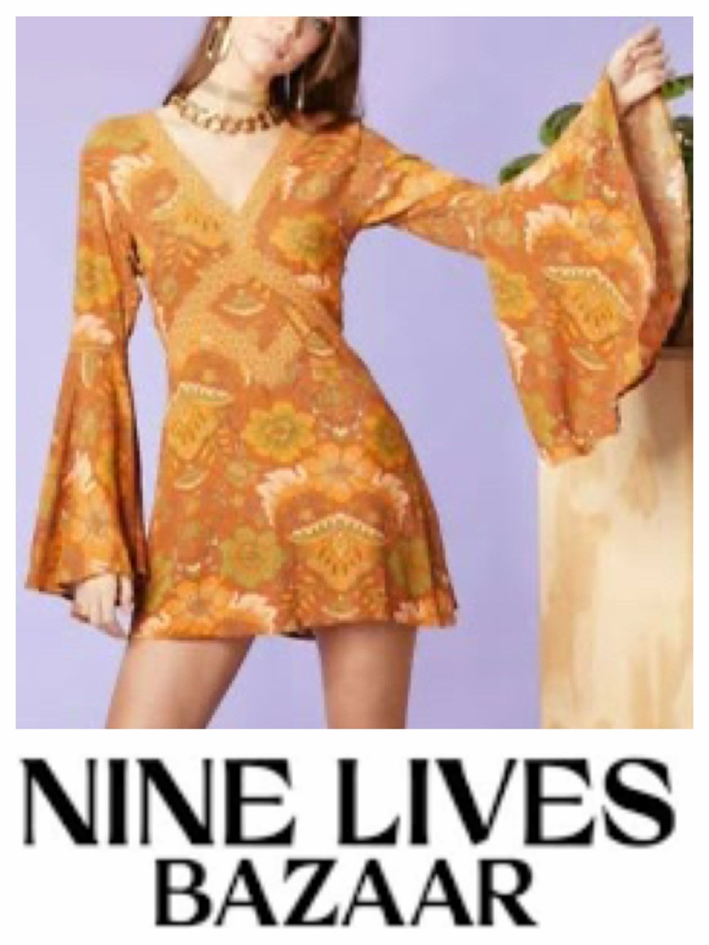 Nine lives Bazaar Sahara Mini Dress Size Small 4/6